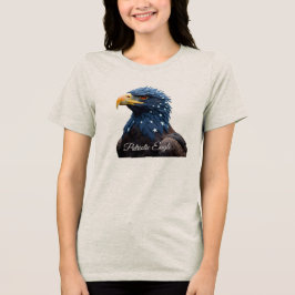 愛国ハクトウワシ ガールTシャツ トライブレンドＴシャツ