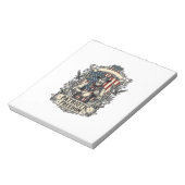 愛国ハッタソース好き ノートパッド (回転)