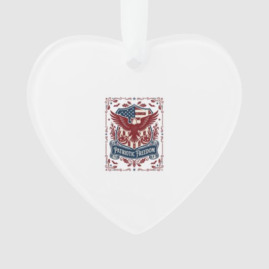 愛国ハロウィンベクターグラフィックTシャツ オーナメント (正面)