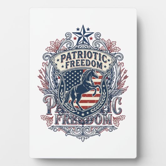 愛国ハートデザインTシャツ_1 フォトプラーク (正面)