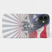 愛国ハートパラトルーパー記念デザイン Case-Mate iPhoneケース (裏面(横))