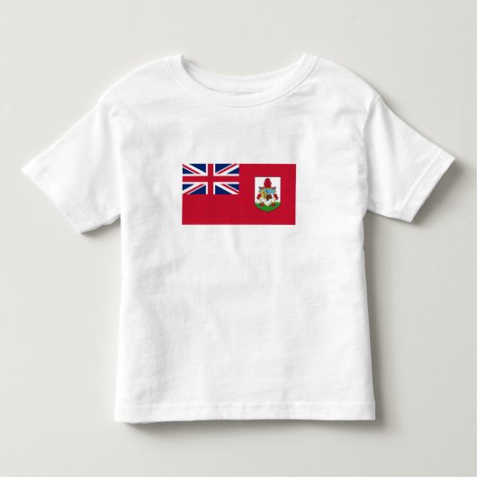 愛国バミューダ旗 トドラーTシャツ (正面)