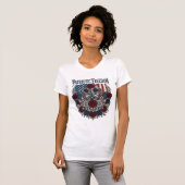 愛国バラ園 Tシャツ (正面フル)