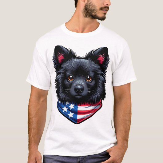 愛国パピーグラフィックTシャツ Tシャツ (正面)