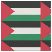 愛国パレスチナ国旗 ファブリック (クローズアップ)