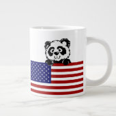 愛国パンダ ジャンボコーヒーマグカップ (右)