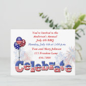 愛国パーティの招待状 招待状 (スタンド正面)