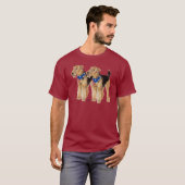 愛国フラグ デュオ Tシャツ (正面フル)