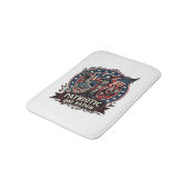 愛国フランケンシュタイン 自由の野獣 ホラー モンスター バスマット (アングル)
