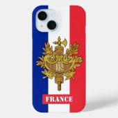 愛国フランスの旗ケース,フランスファッション/スポーツ Case-Mate iPhoneケース (裏面)