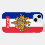 愛国フランスの旗ケース,フランスファッション/スポーツ Case-Mate iPhoneケース (裏面 (横))