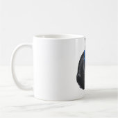 愛国ブラックキャット コーヒーマグカップ (左)