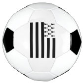 愛国ブルターニュ フラグ サッカーボール (回転)