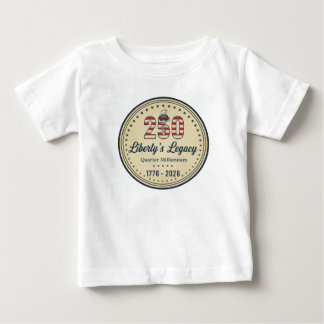 愛国ベビー - かわいいアメリカンプライドの服 ベビーTシャツ