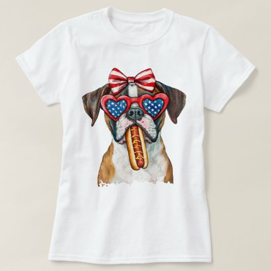愛国ボクサー Tシャツ (デザイン正面)