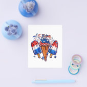 愛国ポップシクルアイス7月4日 チラシ (シングル)