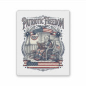 愛国ポーチの本虫ベクターグラフィックTシャツ シール (正面)