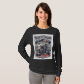 愛国ポーチの本虫ベクターグラフィックTシャツ Tシャツ (正面フル)