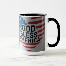 愛国マグカップ God Bless America