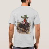 愛国モンスター カート ゴルフ Tシャツ (裏面)