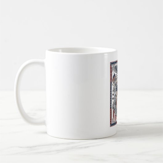 愛国レジン コーヒーマグカップ (左)