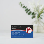 愛国不動産仲介業者プロフェッショナル 名刺 (スタンド正面)