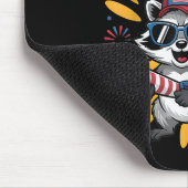 愛国主義の運動家の鷲に国を置く マウスパッド (コーナー)