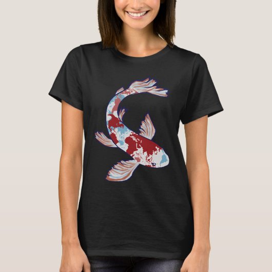 愛国主義コイ Tシャツ (正面)