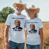愛国主義トランプお父さん?Tシャツ Tシャツ