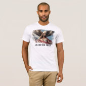 *~*愛国主義者国旗AP27イーグルパトリオット Tシャツ (正面フル)