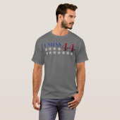 愛国主義 バラク・オバマ 44を懐かしむ Tシャツ (正面フル)