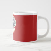 愛国仔牛の花火と星 ジャンボコーヒーマグカップ (右)
