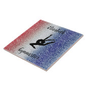 愛国体操パーソナライズされた陶瓦 タイル (側面)