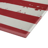 愛国動揺して的アメリカ国旗 カッティングボード (角)