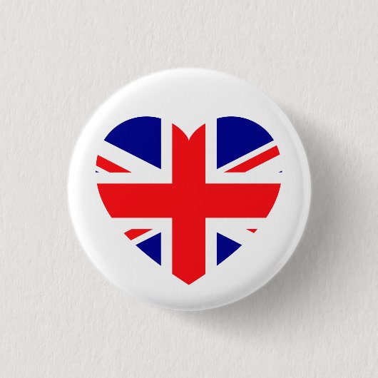 愛国同盟ジャックラブハート赤白青 缶バッジ (正面)