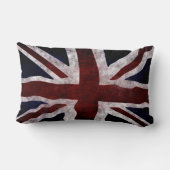 愛国同盟ジャック英国連合国旗の装飾用クッション ランバークッション (裏面)