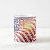 愛国国旗のコーヒーマグ コーヒーマグカップ (中央)