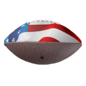 愛国国旗のサッカー アメリカンフットボール (回転270)