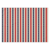 愛国国旗のスタイルストライプ テーブルクロス (正面(横))