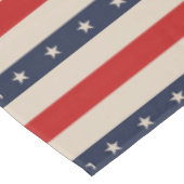愛国国旗のスタイルストライプ テーブルクロス (アングル)