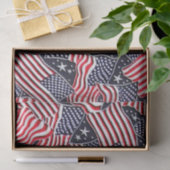 愛国国旗のパターンティッシュペーパー 薄葉紙 (ギフト)