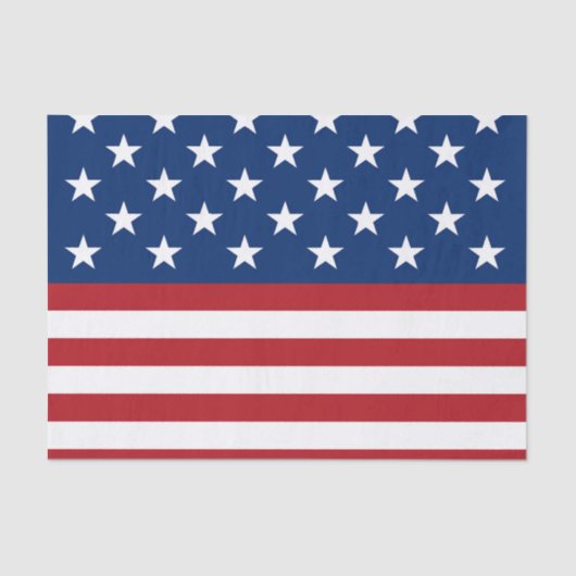 愛国国旗のパターンパーティティッシュペーパー 薄葉紙 (正面)