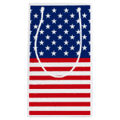 愛国国旗のパターン小抱き枕 スモールペーパーバッグ (正面)