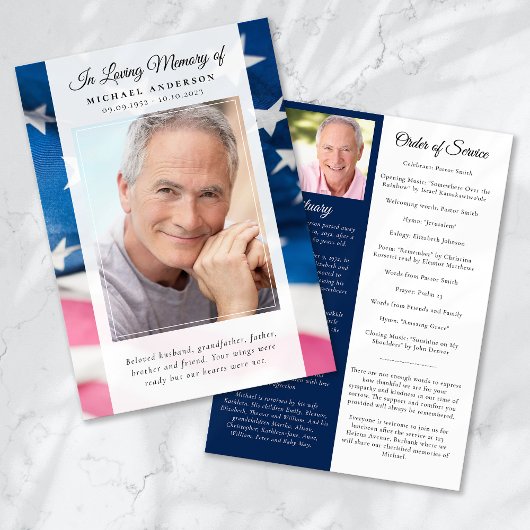 愛国国旗の写真供養プログラム 招待状