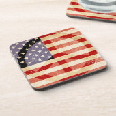 愛国国旗の平和標識 コースター (左側)