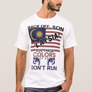 愛国国旗の赤、白、青 Tシャツ