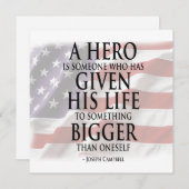 愛国国旗軍隊気にパッケージアイディア ノートカード (正面/裏面)