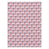 愛国国旗7月4日テーブルクロス テーブルクロス (正面)