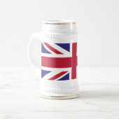 愛国国統一された国旗 ビールジョッキ (正面左)