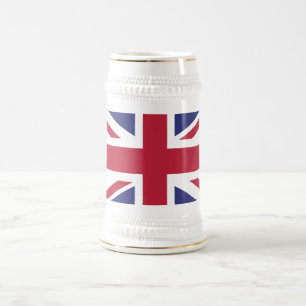 愛国国統一された国旗 ビールジョッキ